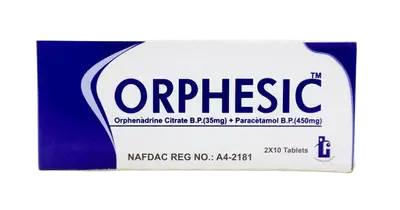 Orphesic 35mg x 100 Tablets