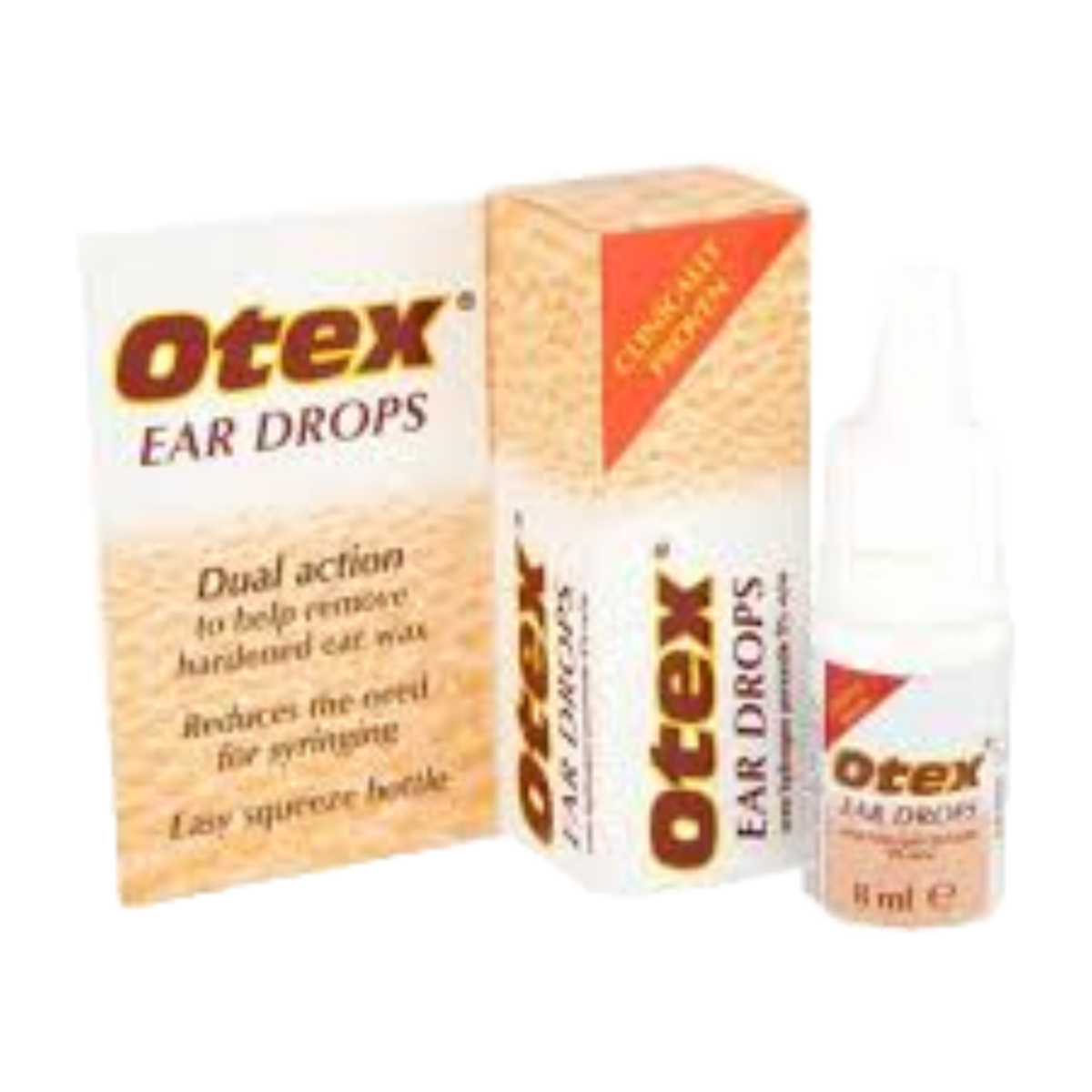 Otex Ear Drops - Ear Wax Removal Drops, 8ml