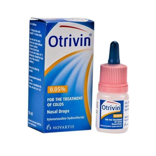 Otrivin Nasal Drops 0.05% Oral