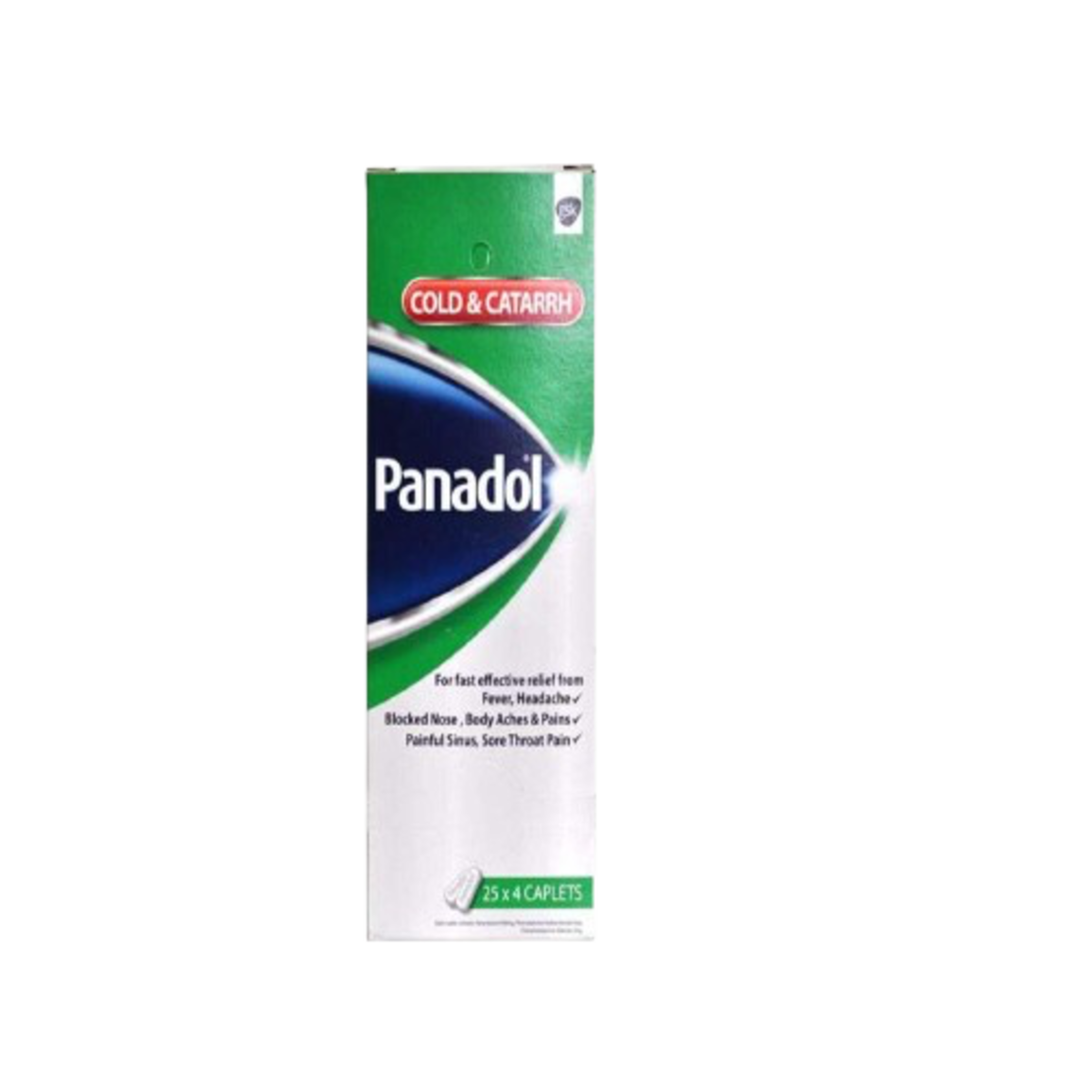 Panadol Cold & Catarrh Caplets, 4 Caplets