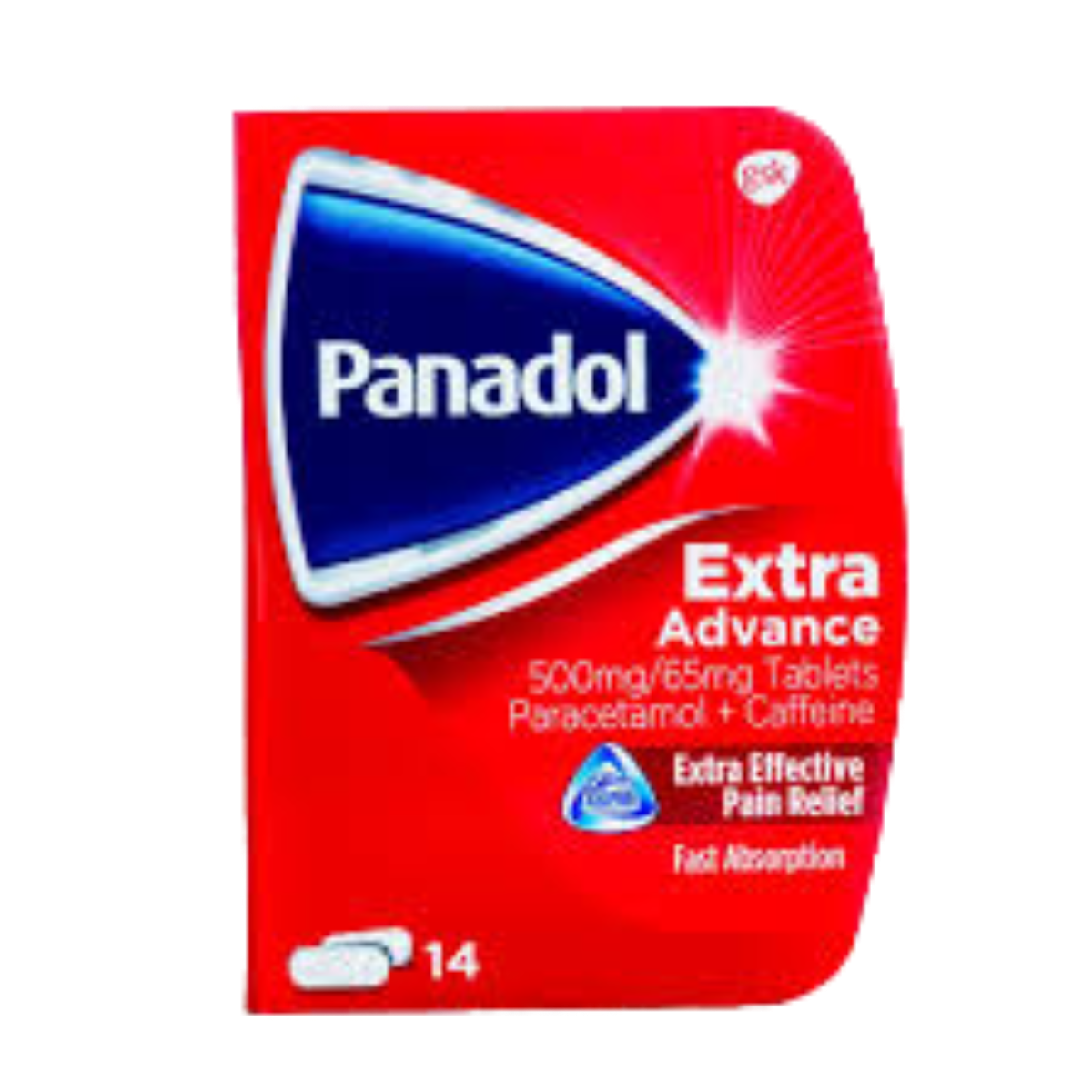Panadol Extra Advance Pain Relief Tablets, 14 Tablets
