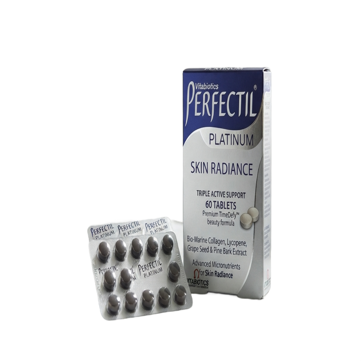 Perfectil Platinum Skin Radiance, 60 tablets