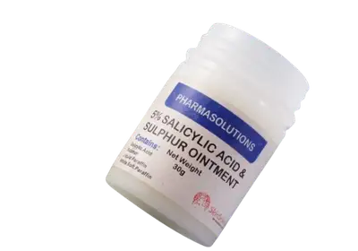 Pharmasolutions 5% Salicylic acid and sulphur ointment 30g