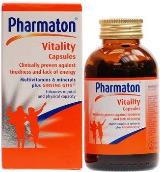 PHARMATON VITALITY CAPSULE x100 Prescription