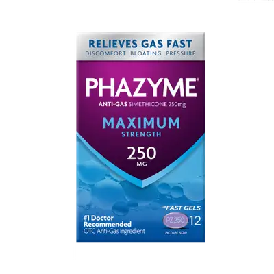 PHAZYME MAXIMUM 250MG BY 36