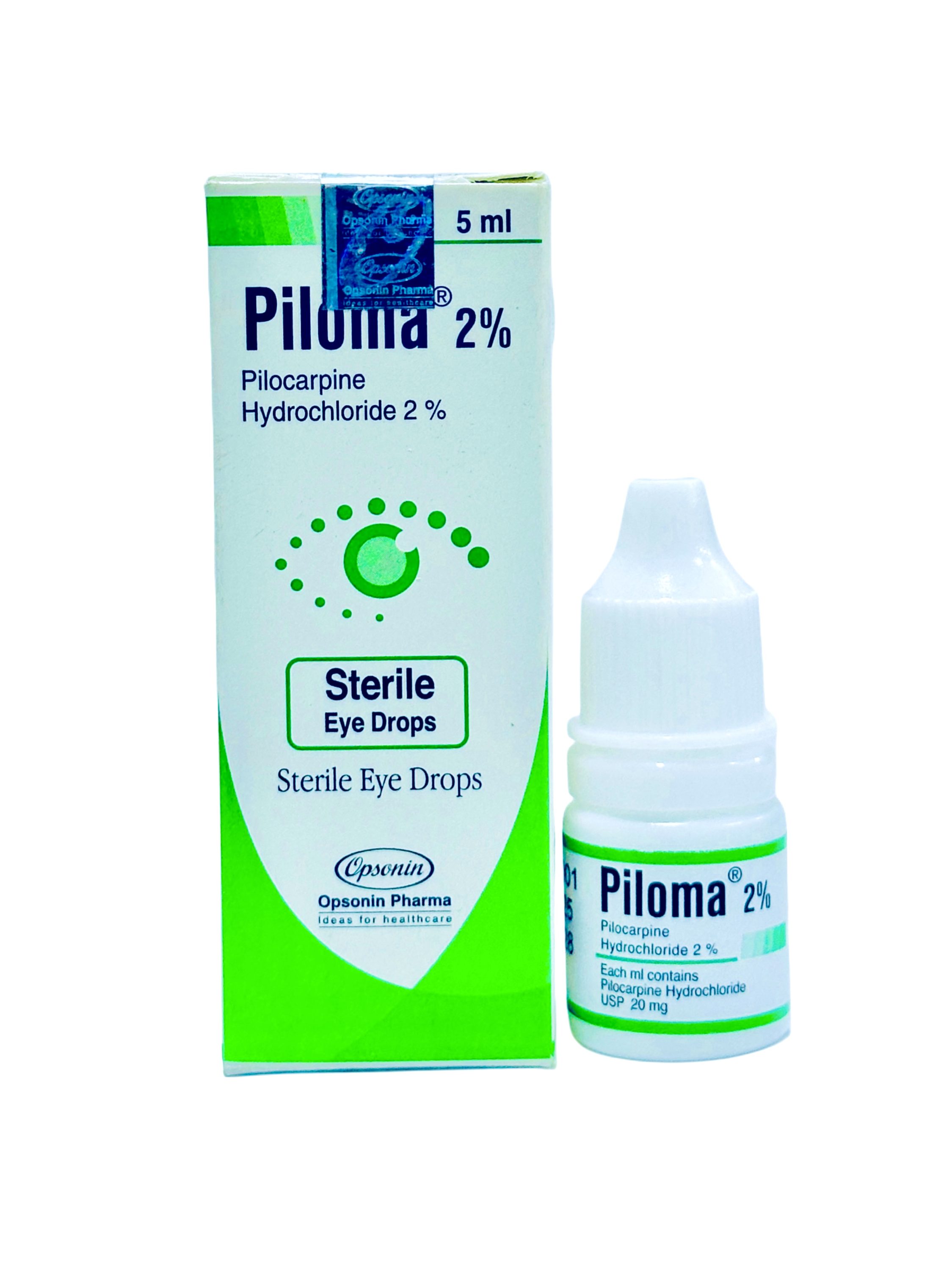 Piloma Eye Drop 2% (Pilocarpine) x5ml