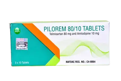 Pilorem 80/10 30 tablets pack