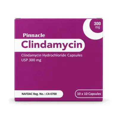 Pinnacle Clindamycin 300mg 10 Capsules