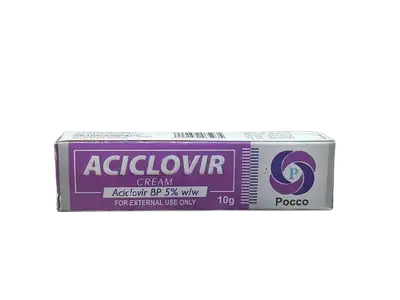 Pocco Aciclovir 5% cream 10g