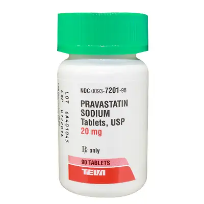 PRAVASTATIN SODIUM 20MG X 90 TABS
