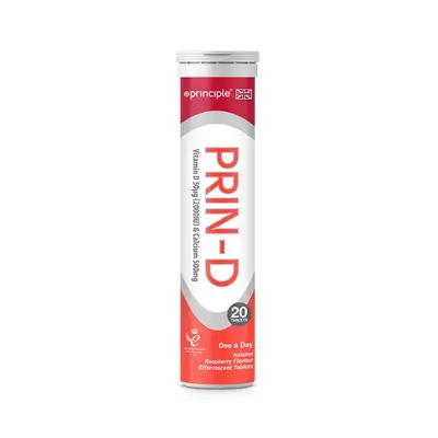 PRINCIPLE PRIN-D EFF. X20 TABLETS