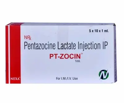 PT-ZOCIN Pentazocine Injection 30mg/1ml x500 Ampoules