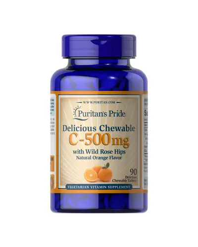 PURITAN PRIDE C- 500MG CHEWABLE