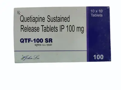 QTF-100 SR Quetiapine 100mg (100 Tablets)