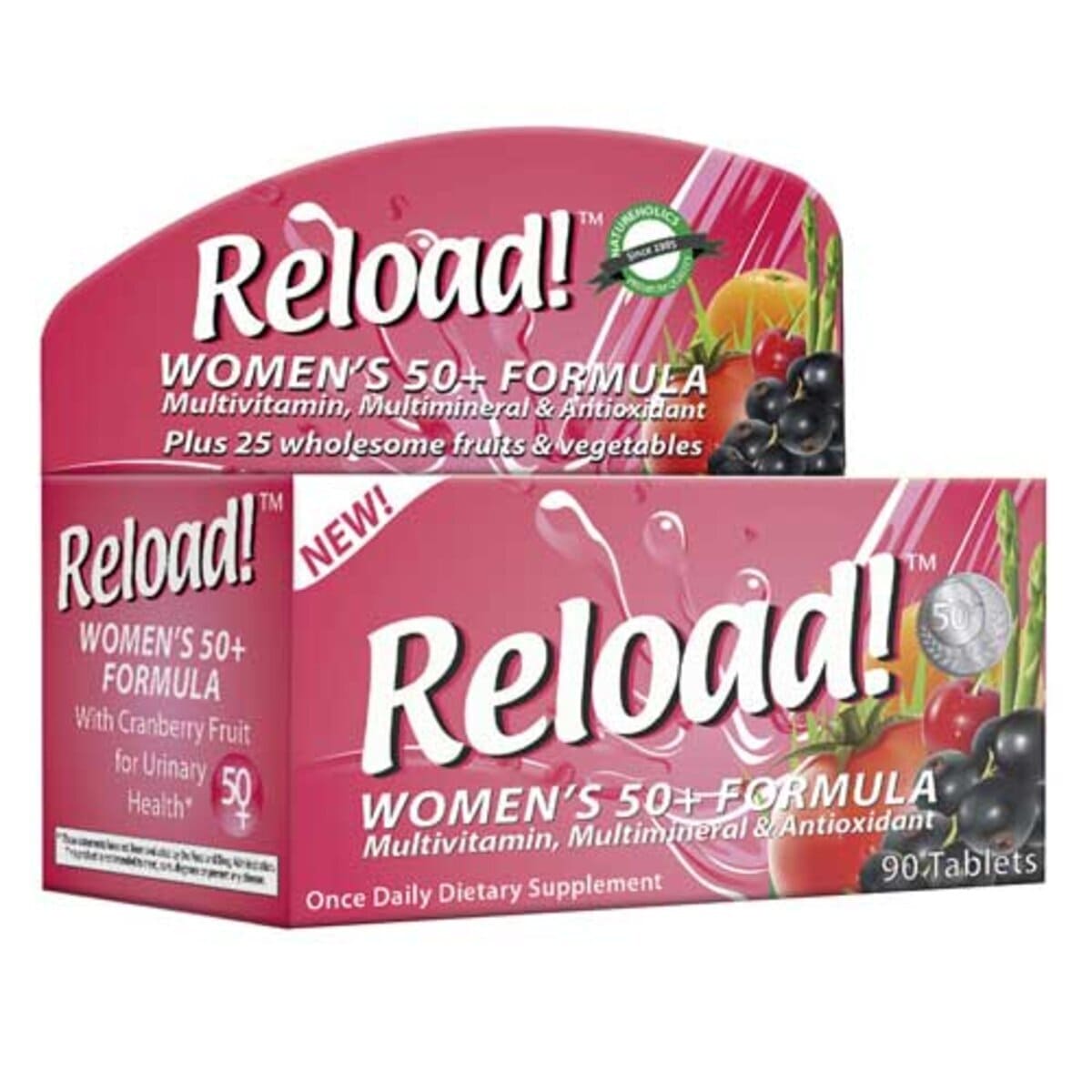 Reload Women’s 50+ Formula, 30 tablets
