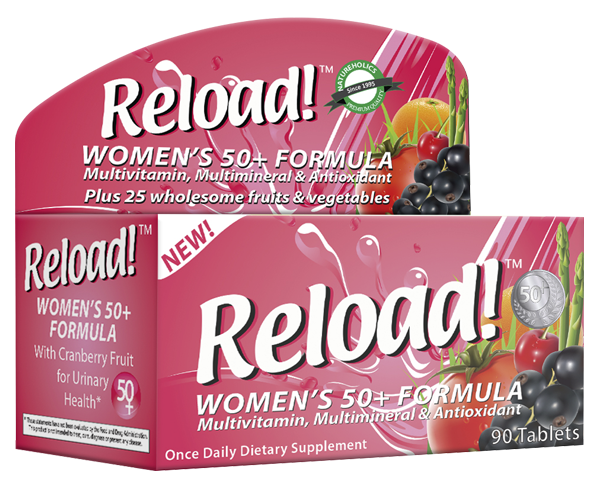 Reload Women?s 50+ Formula Tabs x30