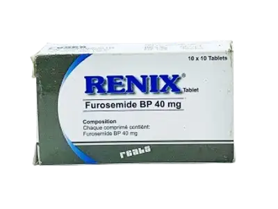RENIX FUROSEMIDE 40MG X 100 BY SACHET