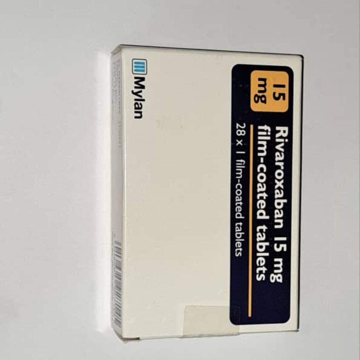 Rivaroxaban 15mg Tablets, 28 Tablets - Fast - Acting & Effective Anticoagulant