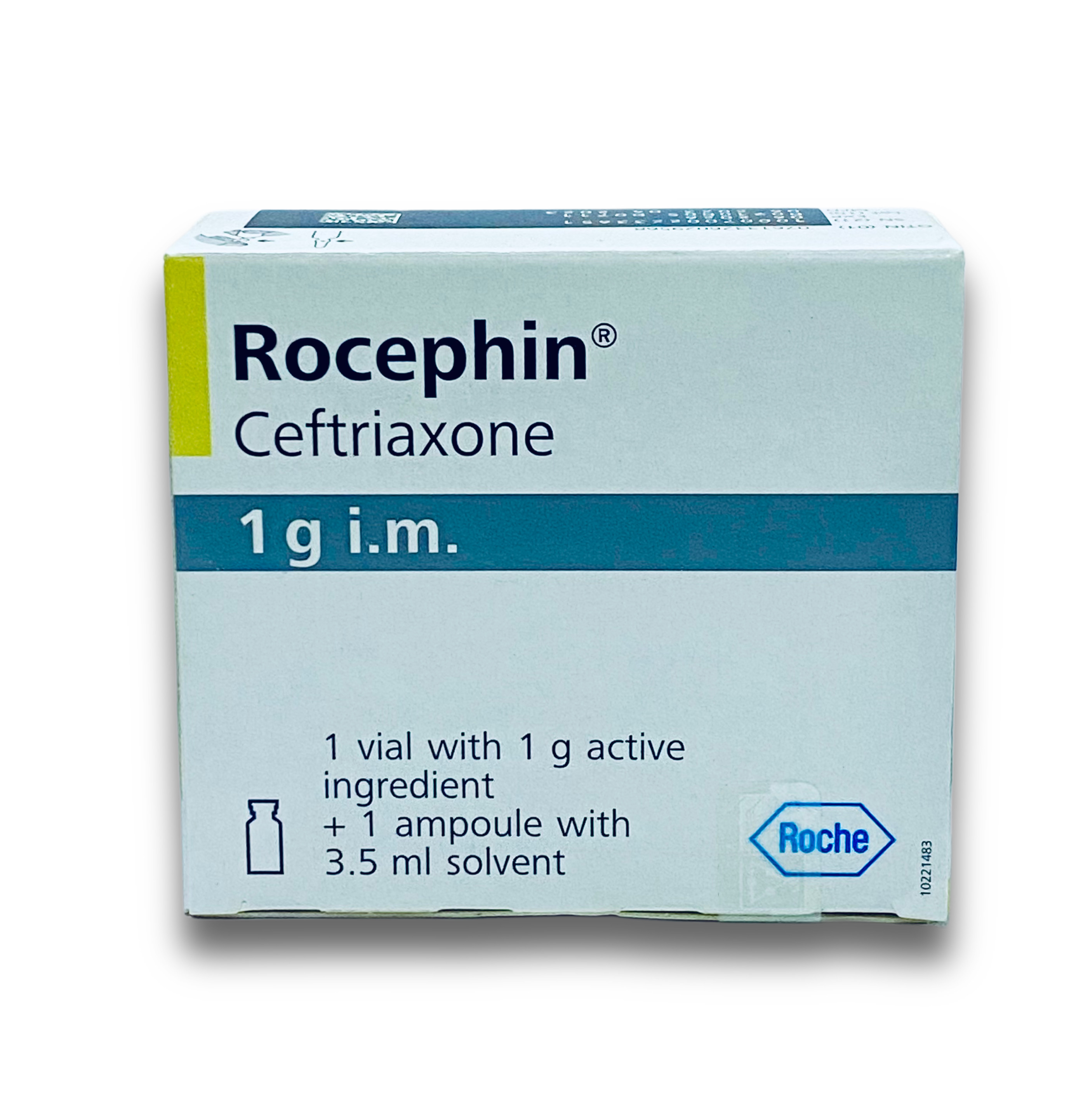 Rocephin Injection IM 1G (Ceftriaxone)
