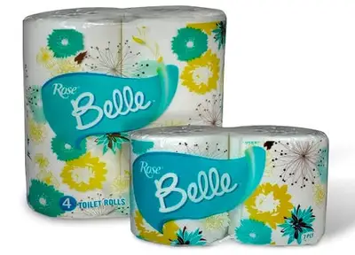 Rose Belle 2-Ply Tissue Roll
