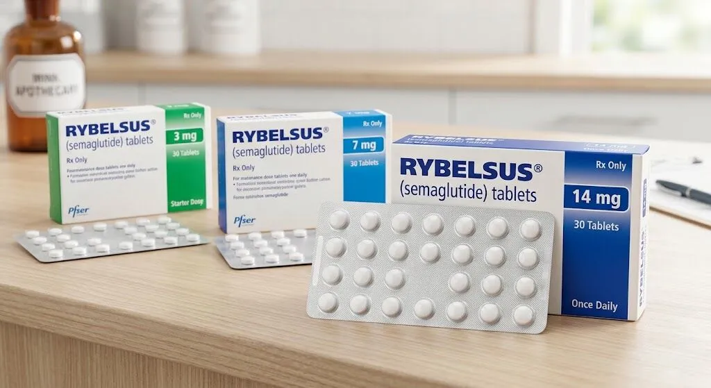 Rybelsus Tablets - Semaglutide Tablets - 3mg 7mg 14mg, 30 Tablets