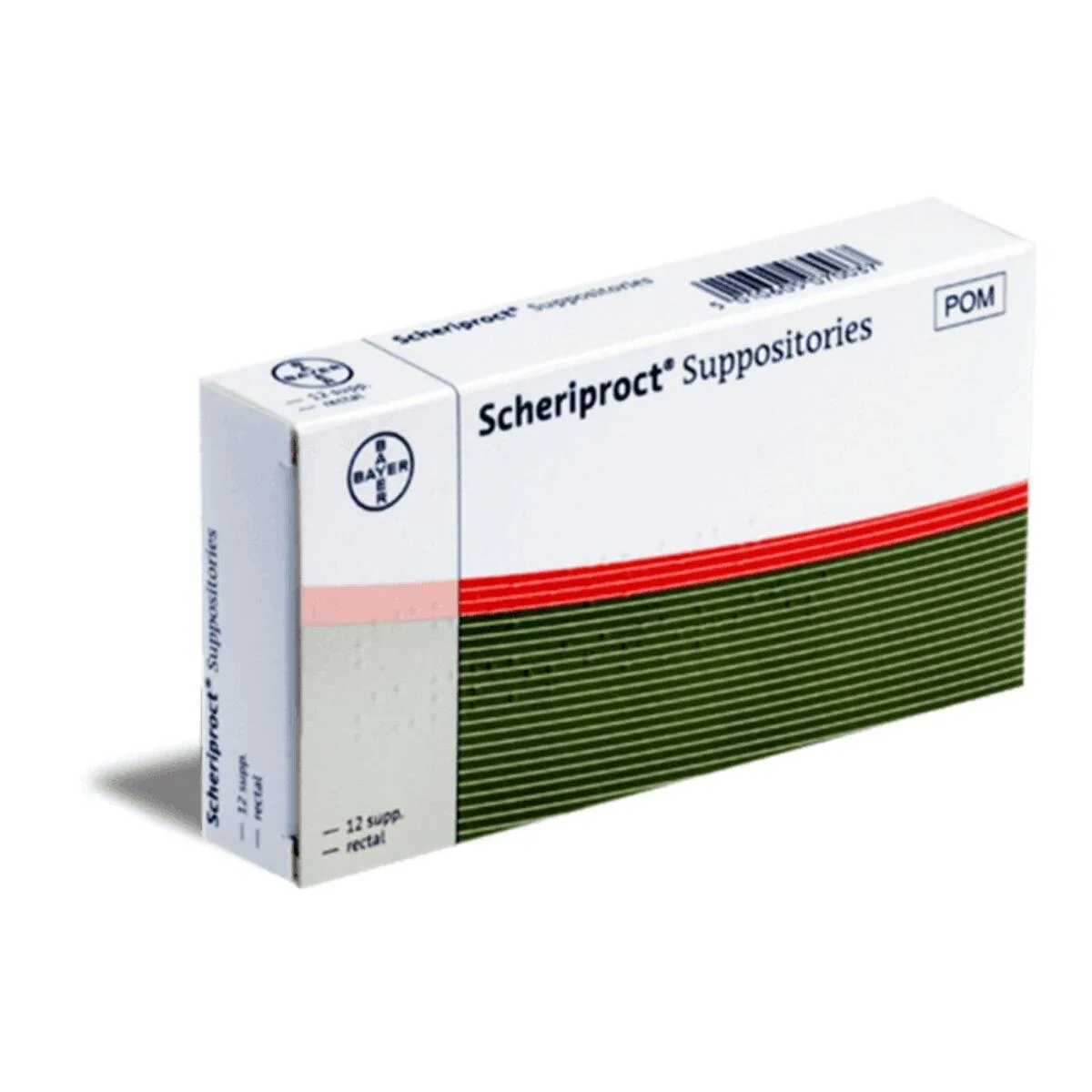Scheriproct Suppositories, 12 Suppositories Healthcare