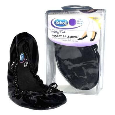 Scholl Pocket Ballerina Flat 37 - 38