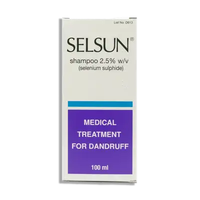 Selsun anti-dandruff shampoo with selenium sulfide 100ml