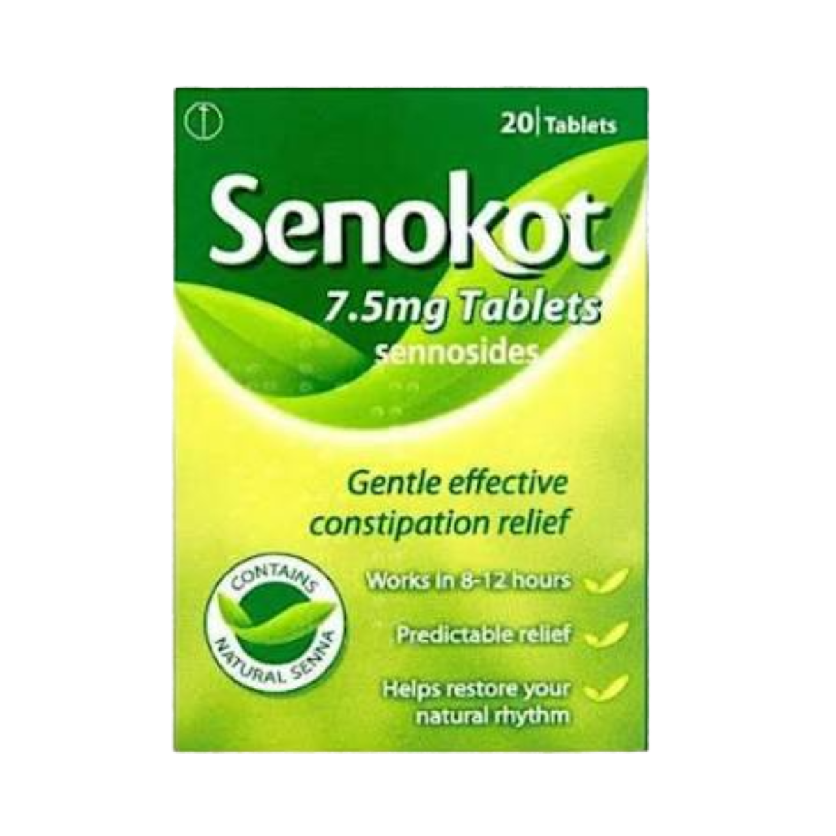 Senokot Tablet - Natural Senna Constipation Relief, 20 Tablets