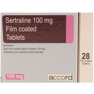 Sertraline 100mg Tablets by Accord