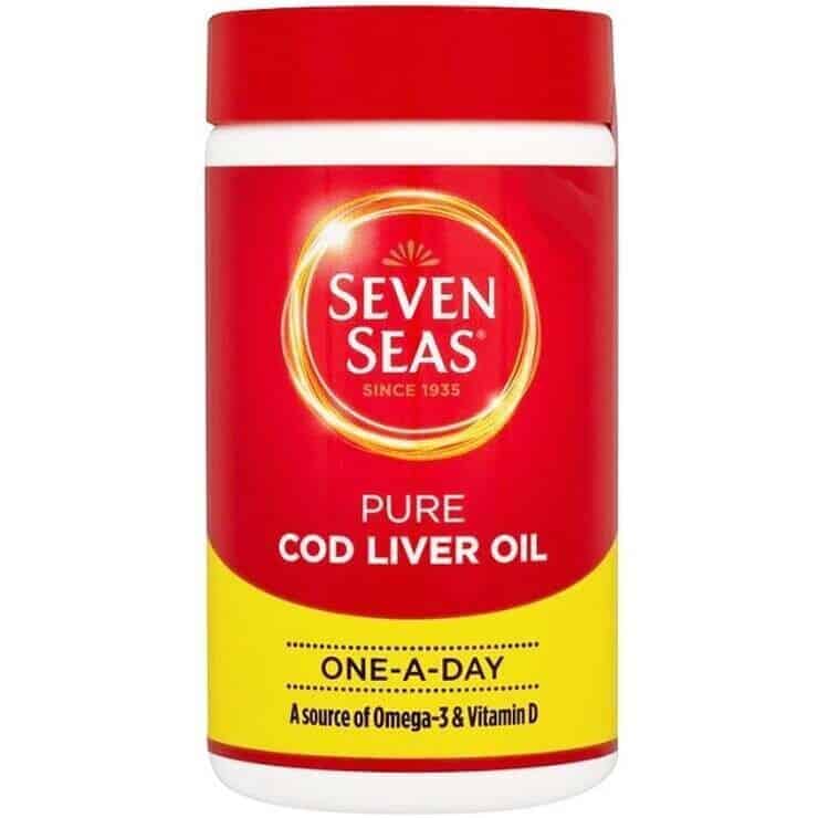 Seven Seas Pure Cod Liver Oil One-A-Day x60