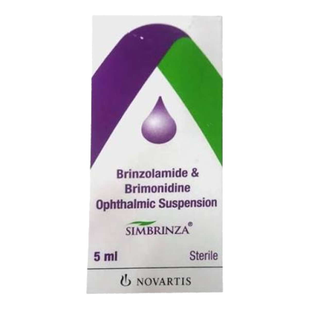Simbrinza Eye Drops - Brinzolamide Brimonidine, 5ml