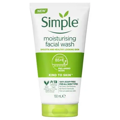 Simple Kind to Skin Moisturising Facial Wash 150ml