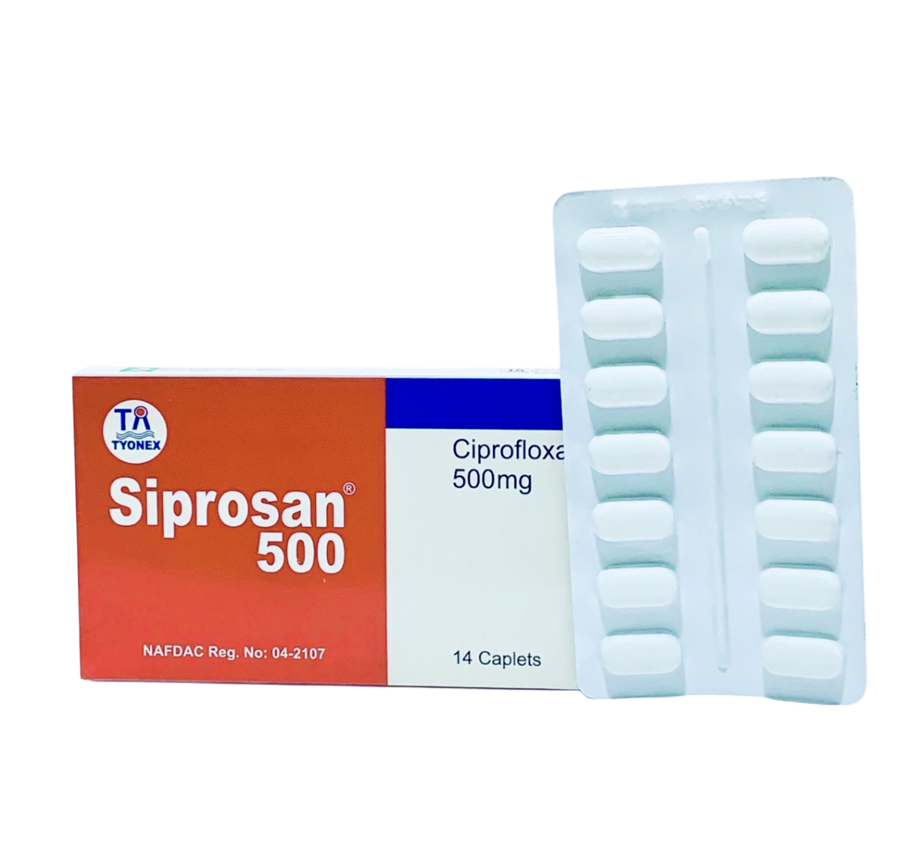 Siprosan 500mg (Ciprofloxacin) x14