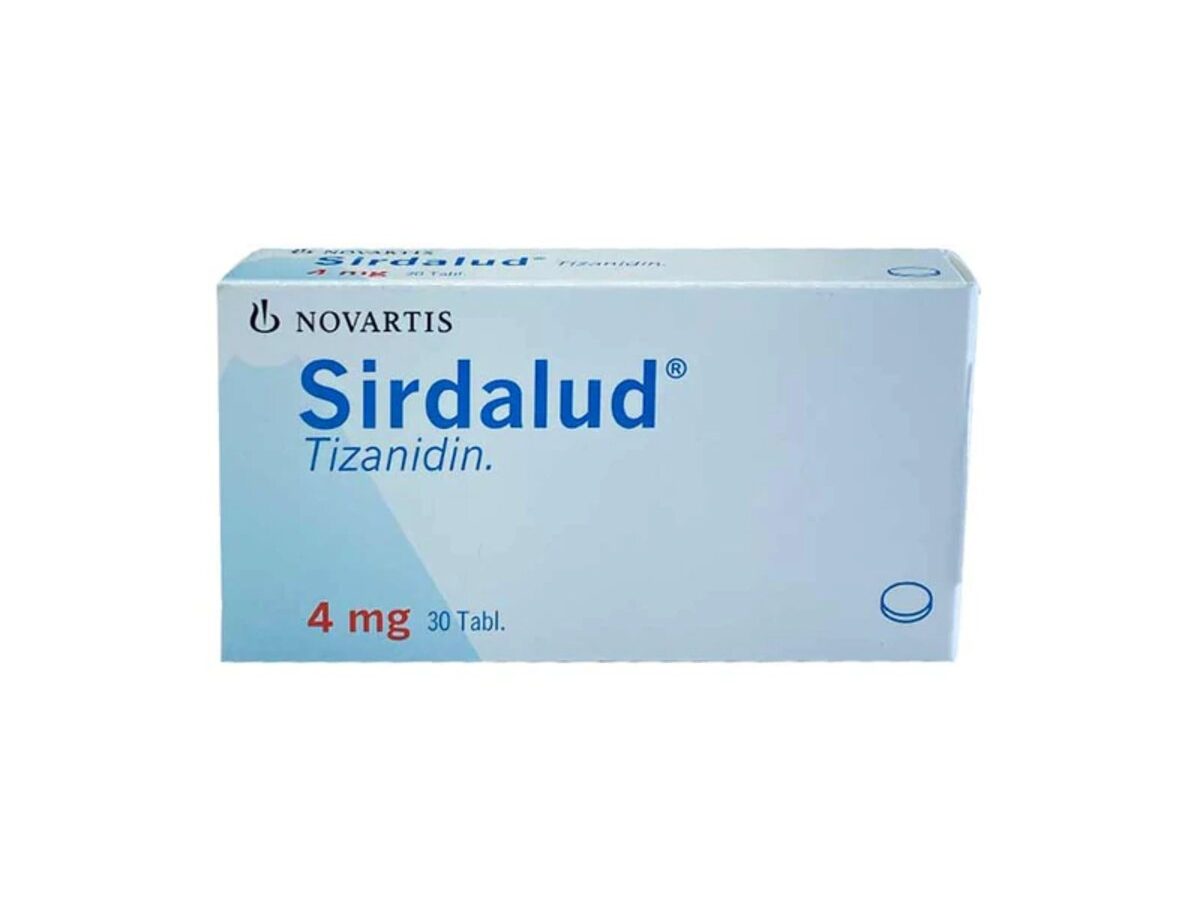 Sirdalud 4mg (tizanidine hydrochloride) Healthcare