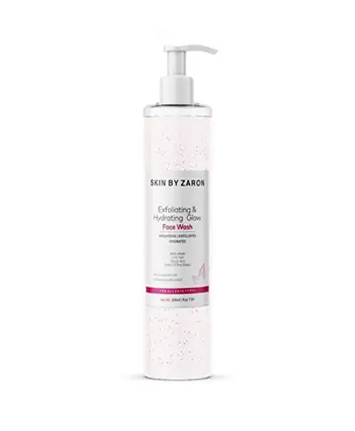SKIN BY ZARON EXFOLIATING & HYDRATING GLOW FACE WASH 200ML