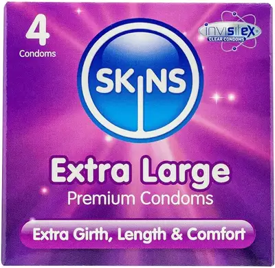 Skins extra large condoms