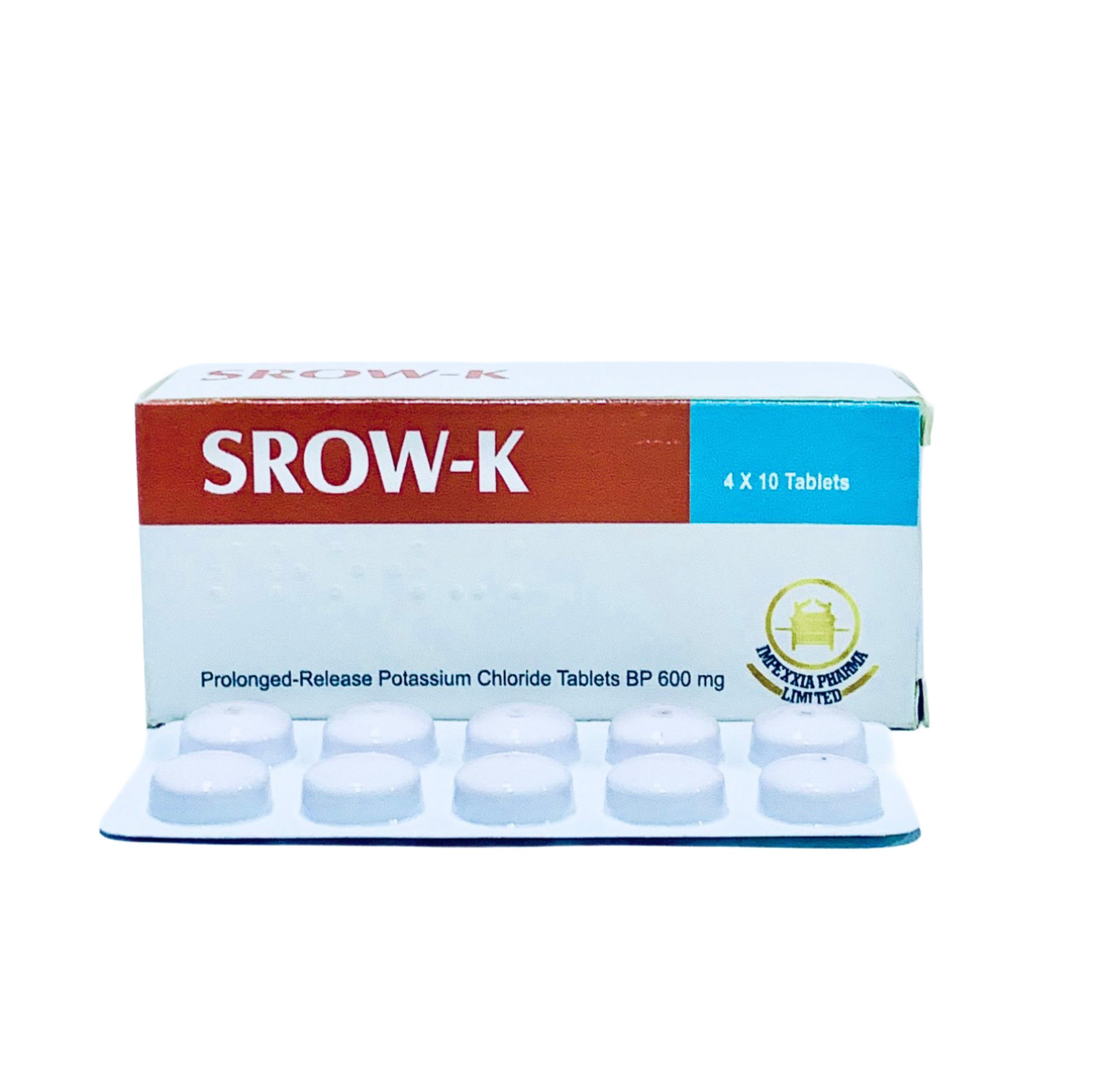Slow-K 600mg Tablet (Potassium) x40
