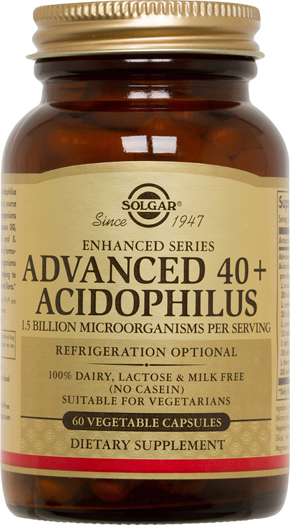 SOLGAR ADVANVED 40+ ACIDOPHILUS Healthcare
