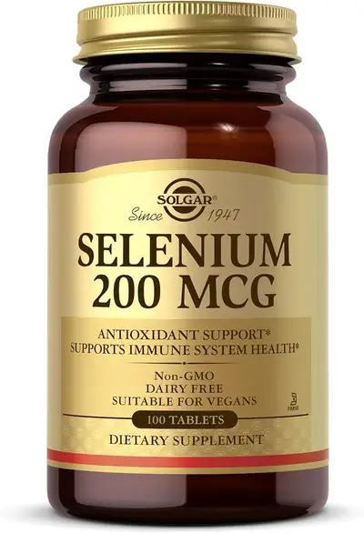 SOLGAR SELENIUM 200MCG X 100 TABS