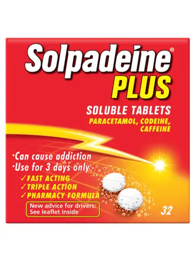SOLPADEINE PLUS CAPSULES X32(BLISTER)