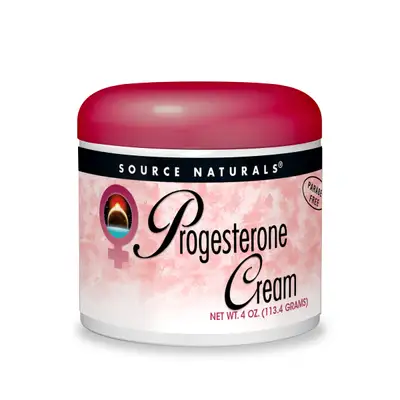 SOURCE NATURALS PROGESTERONE CREAM 4 OZ(113.4G)