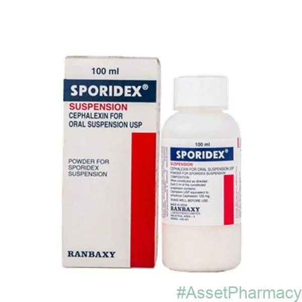 Sporidex 125mg/5ml Suspension Healthcare Product
