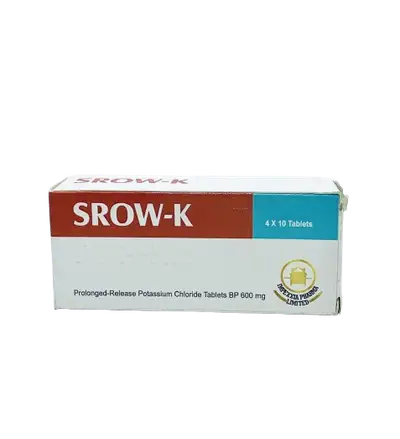 SROW-K 600mg Prolonged-Release Tablet x40