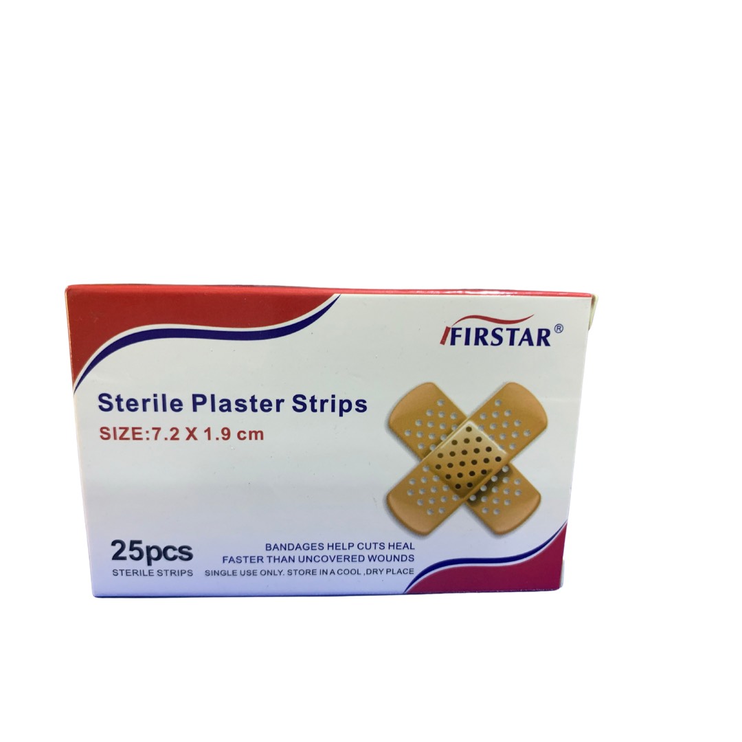 Sterile Adhesive First Aid Plaster Strips