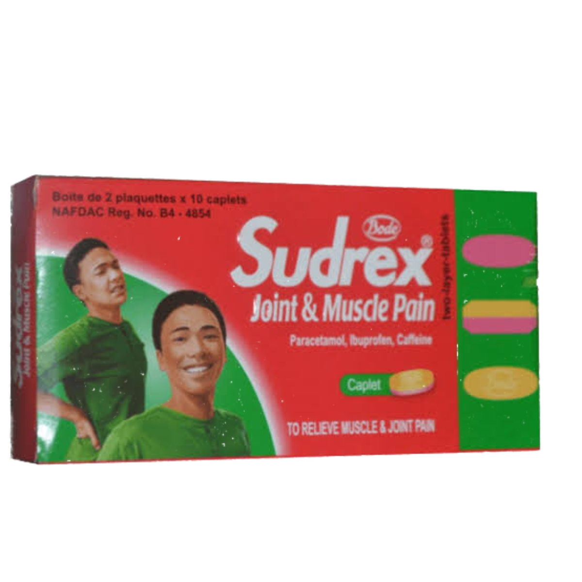 Sudrex Joint And Muscle Pain Relief Capsules, 10 Capsules