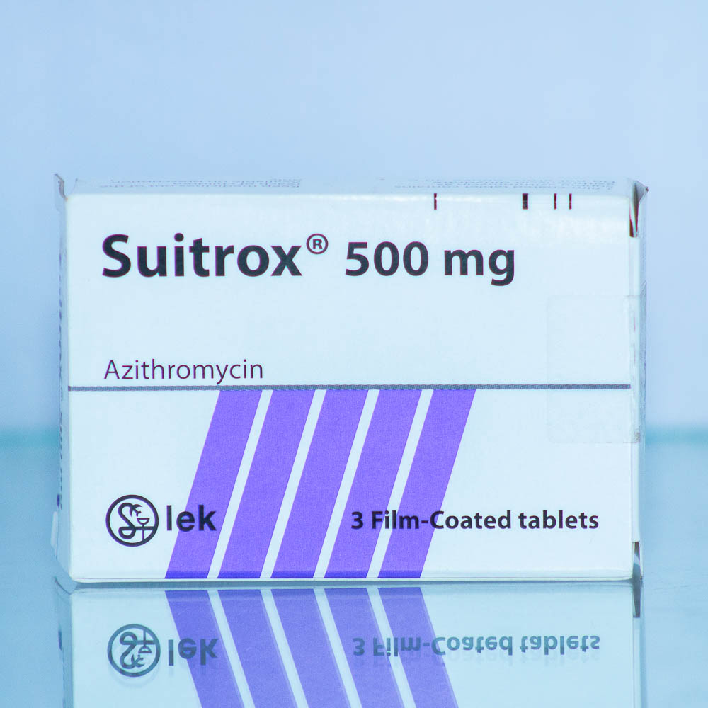 SUITROX 500MG 3 TABLETS - (AZITHROMYCIN)
