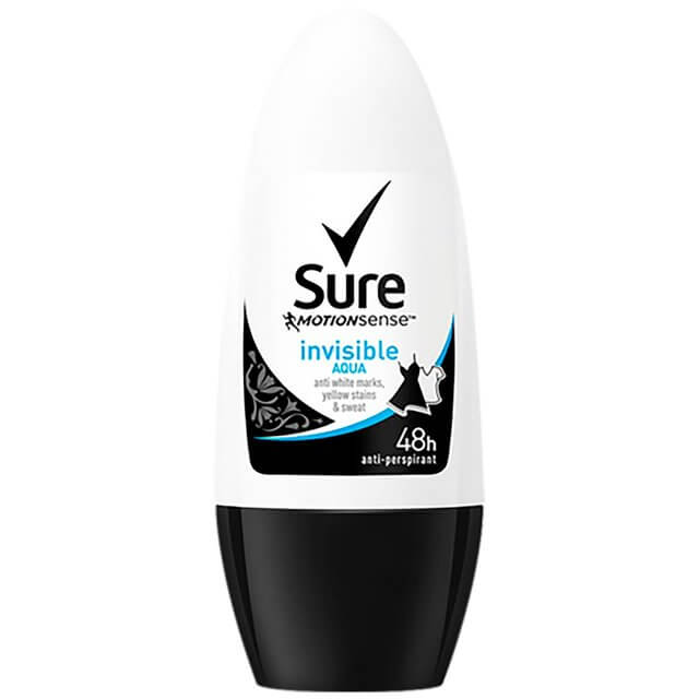 Sure Women Invisible Anti - Perspirant Roll - On 50ml