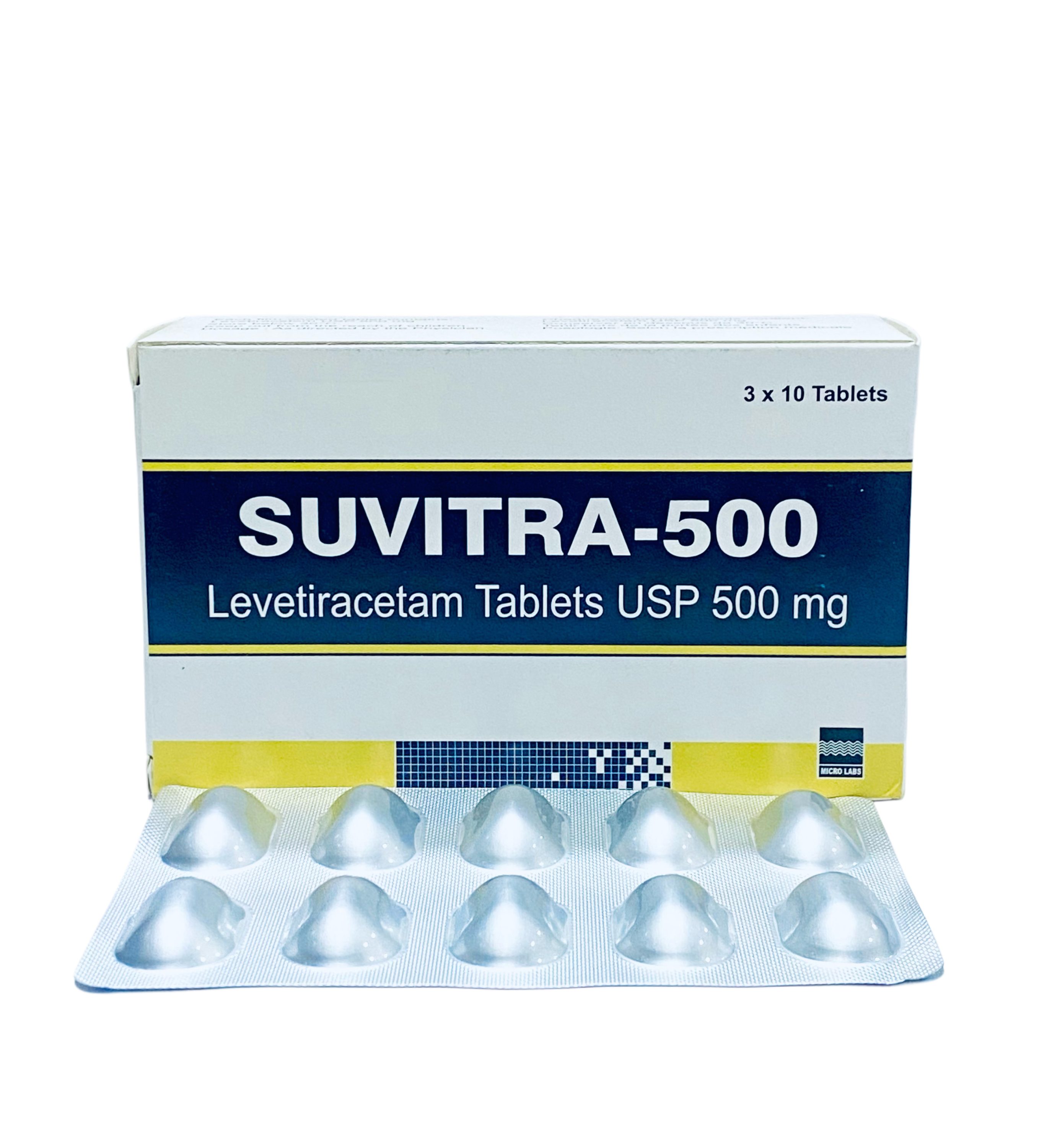 Suvitra Tablet 500mg (Levetiracetam) x30
