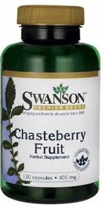 SWANSON CHASTEBERRY FRUIT 400MG X120 CAPSULES